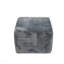 Repose-pieds moelleux - gris