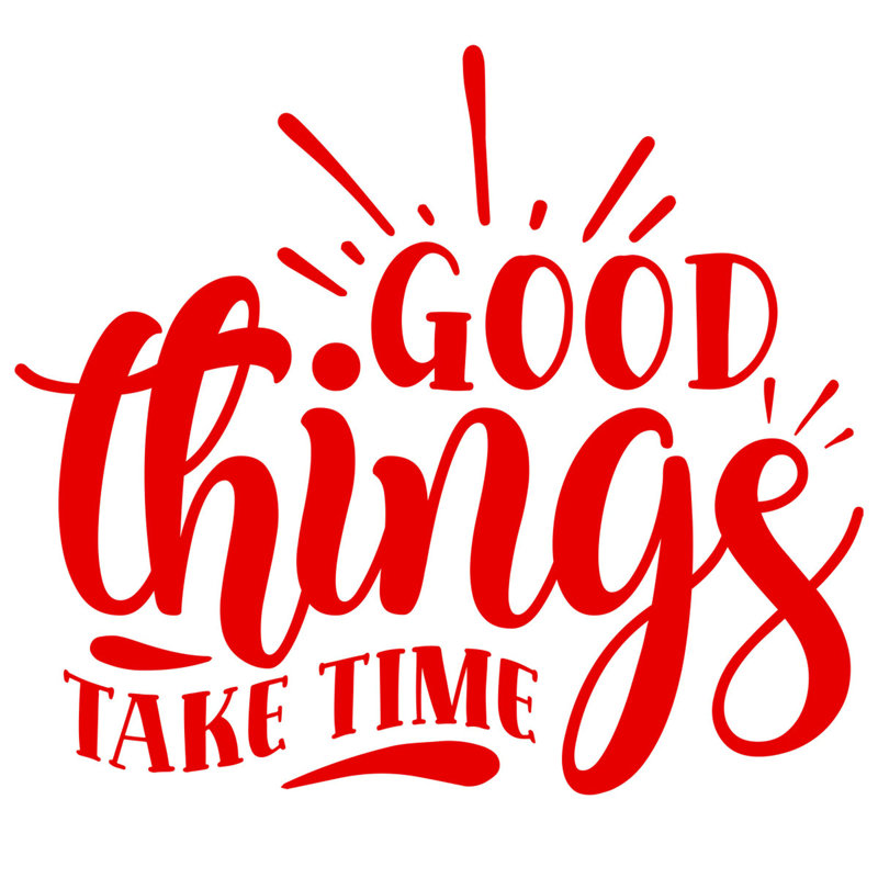 Text & Numbers Non-Wall Damaging Wall Decal, Red, 23" H x 27" W