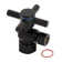 Kingston Brass Concord 1/2-Inch FIP x 3/8-Inch OD Comp Quarter-Turn Angle Stop Valve