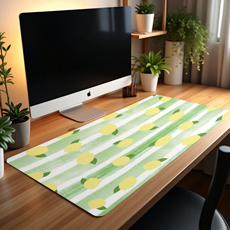 Polyester Desk Pad, 31.5x15.5
