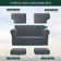 Elastic Textured Grid Combination Box Cushion Loveseat Slipcover