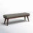Bittoo Genuine Leather Upholstered Bench-1814397625