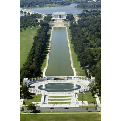 " Reflecting Pool, Lincoln Memorial "