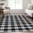 Premium Machine Washable Prisco Black Rug-336463788