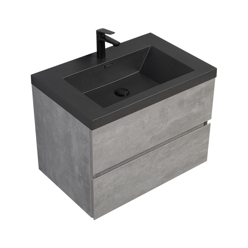 30" Floating Bathroom Vanity With Sink