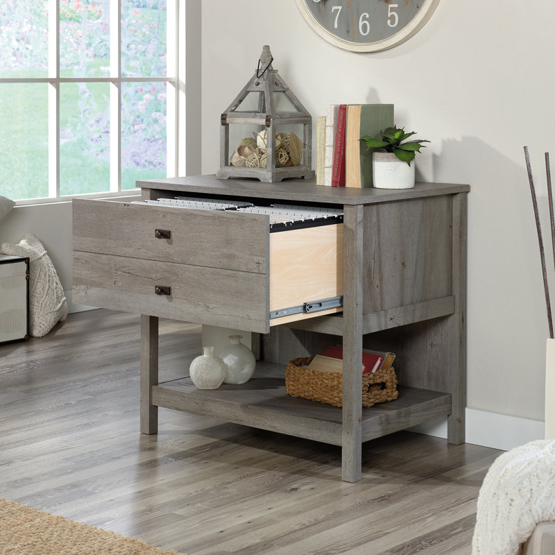 Lastacia 32.44'' Wide 1 -Drawer File Cabinet, Mystic Oak