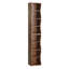 8-layer Adjustable Shelf Ultra-thin Bookshelf with Wavy Border Design for Aesthetic Home Office Storage-130604098
