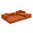 Chenille orange est en rupture de stock