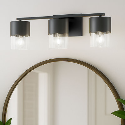 Kailyn Metal and Glass Vanity Light 