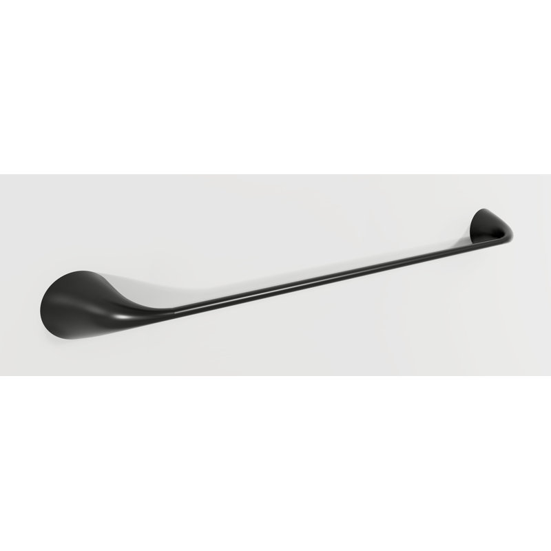 Porte-serviettes mural en acier inoxydable de 18 po pour salle de bain, disponible en plusieurs finitions élégantes