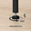 Reggis 24.4'' Tall Side Table-680330477