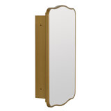 Jefain 16.5'' W Mirrored Medicine Cabinet