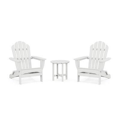 Ensemble 3 pièces Adirondack pliable Monterey Bay