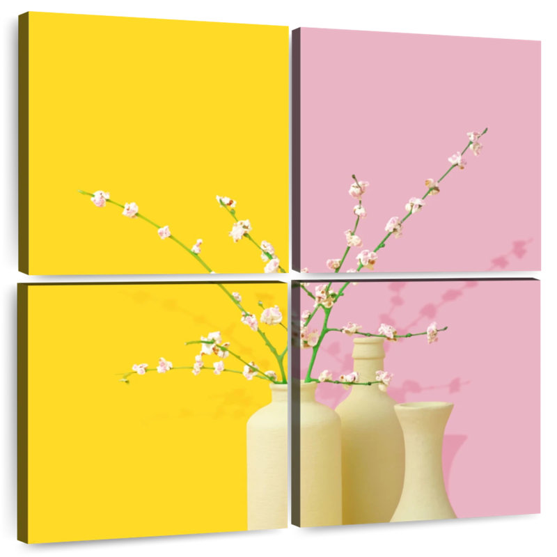 Harnek Popcorn Flowers, H 50 po x l 50 po