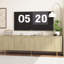 Meuble télé blanc élégant avec rangement Elegant - parfait pour les téléviseurs de 70 à 79 pouces-617340407