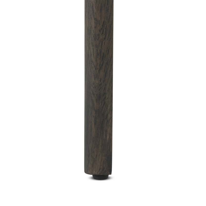 Relo Glass End Table, Olive, Gray Tobacco Oak