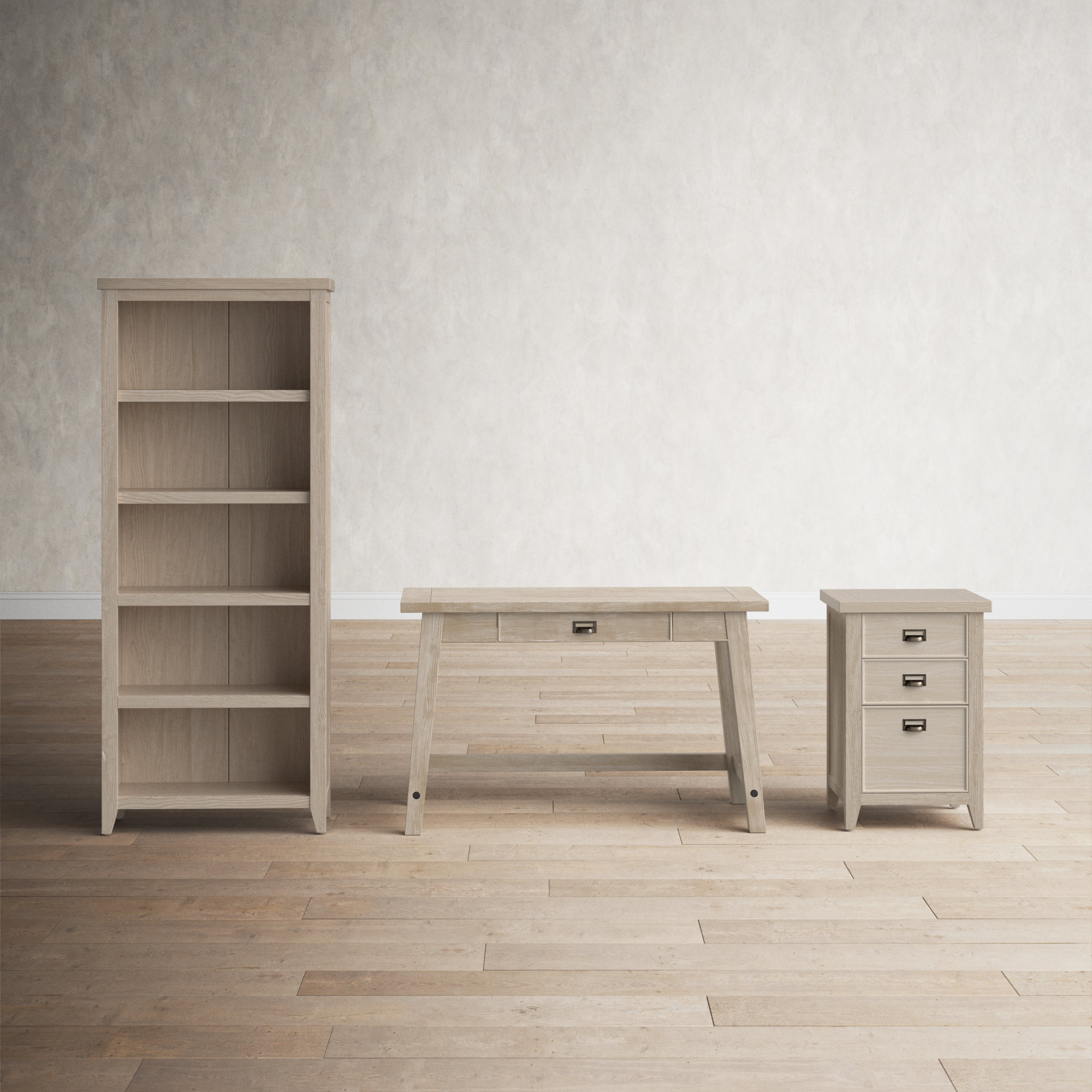 Office Set, Light Brown