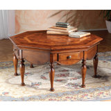 Octagon Coffee Table with Storage