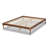 Galle, Turned Legs,  Full Platform Bed, Brown, 58.60'' W X 81.30'' L X 13.60'' H-1001976677