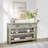 47.2" Entryway Table, Console Table With 2 Storage Drawers, 3 Tier Farmhouse Wooden Sofa Table, Hallway Table for Entryway, Living Room-Grey