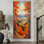 Gequan Autumn Leaves In The Vermount Mountains III - montagnes, art mural