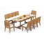 Atnas Outdoor Teak Dining Set-1392701936