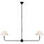 Thomas OBrien Piaf Large Two Light Linear Pendant-70573419