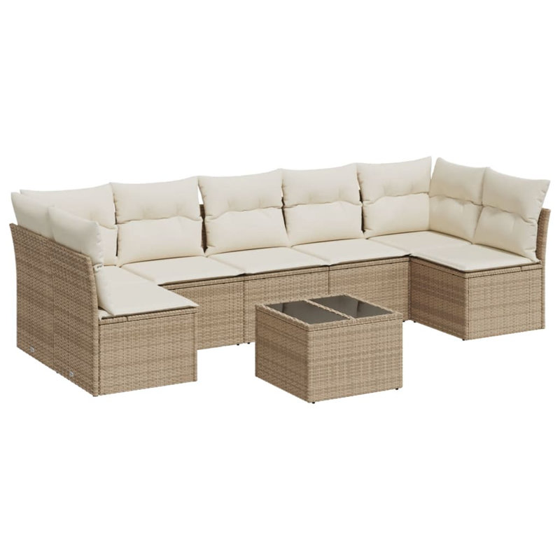 Ensemble de canapé de jardin Vidaxl