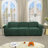 93" Length , Fashionable Modular Sofa, Iron Frame,   Chenille Sofa, GREEN, Suitable For Living Room, Bedroom-1187561236
