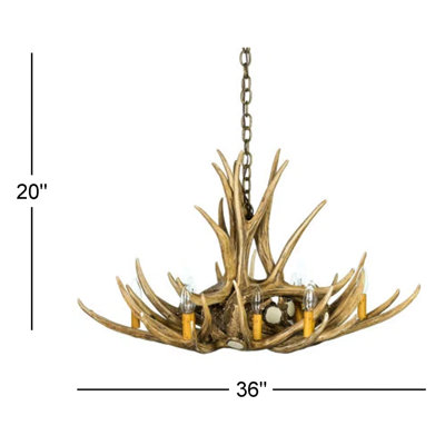 Sybil 12 - Light Dimmable Classic / Traditional Chandelier