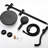Matte Black Dual Shower Head Spa System - 5-Setting Handheld Wall Mounted 1.8 Gpm Adjustable Spray Pattern Resists Corrosion Swivel Spout Slide Bar Hand Included
