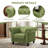 Gazim 42.52“ Wide Tufted Chesterfield Chair Accent Chair-1554709637