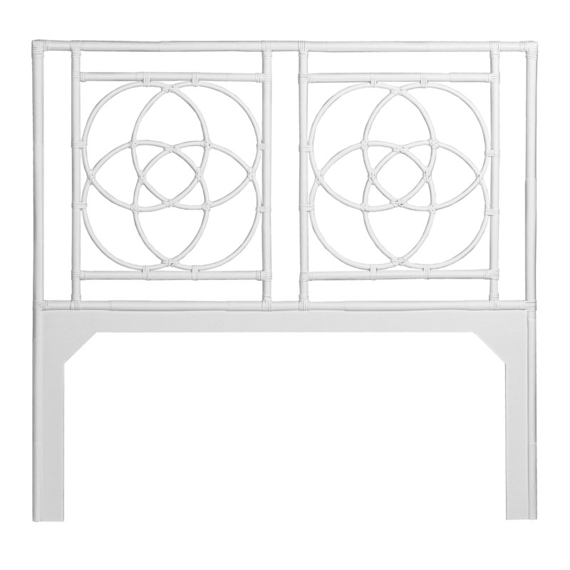 Emilia Platform Bed, White, Queen
