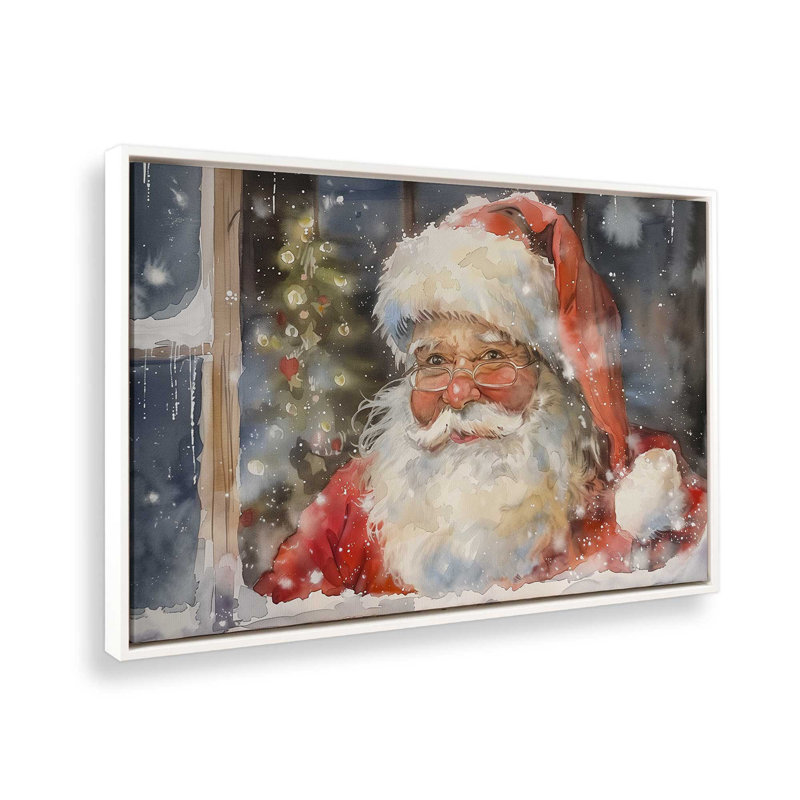 Impression sur toile Twinkle Through Time, H 24,75 po x l 36,75 po, Blanc opaque