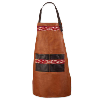 Tablier en cuir