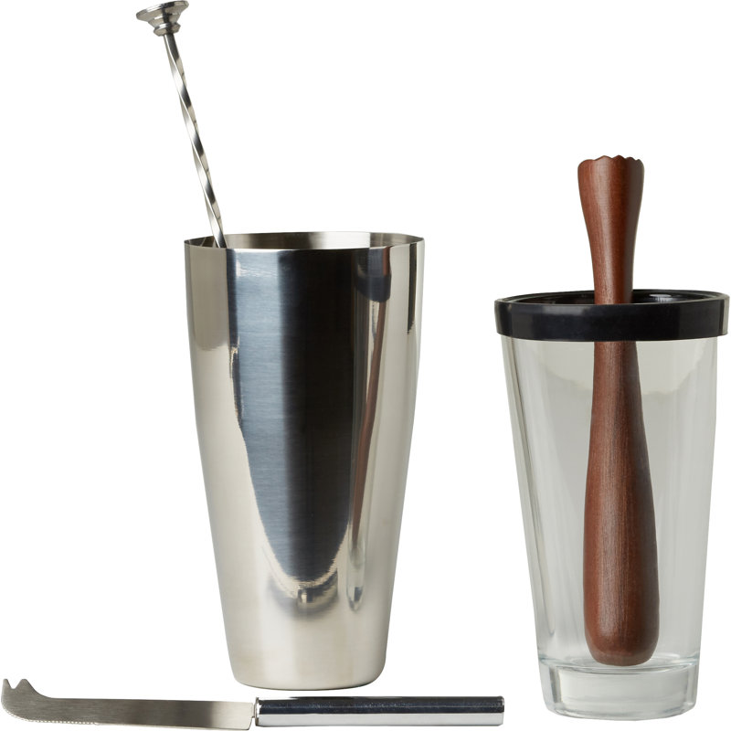 BarCraft 4 Piece Mojito Cocktail Set