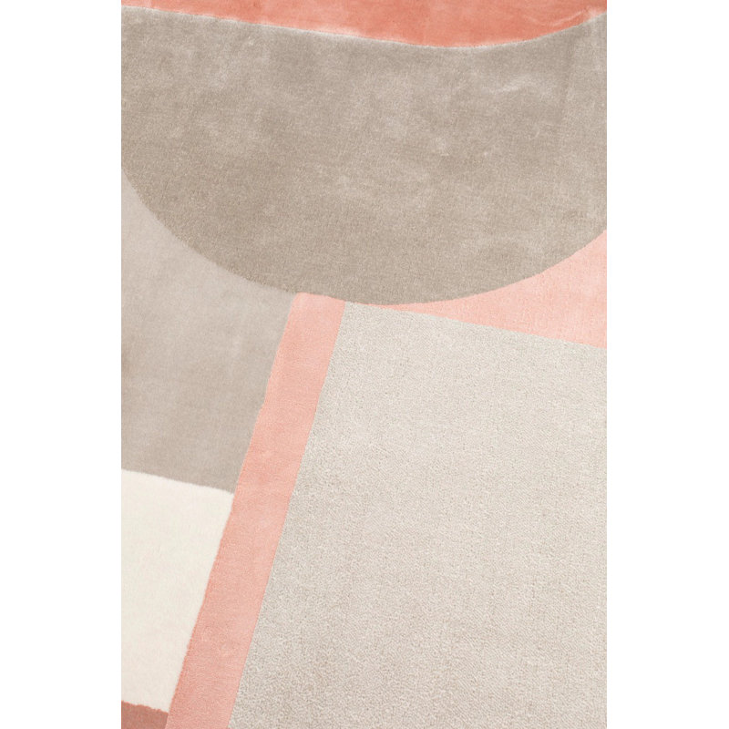 Hilton Geometric Area Rug, Round 7'