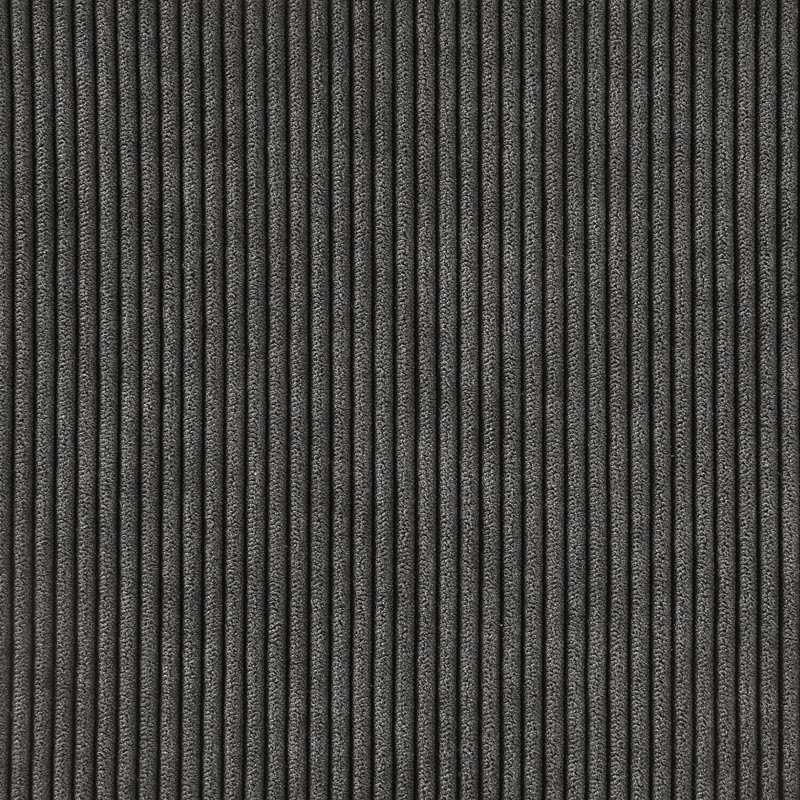Fauteuil d'appoint capitonné Dana, Gris anthracite