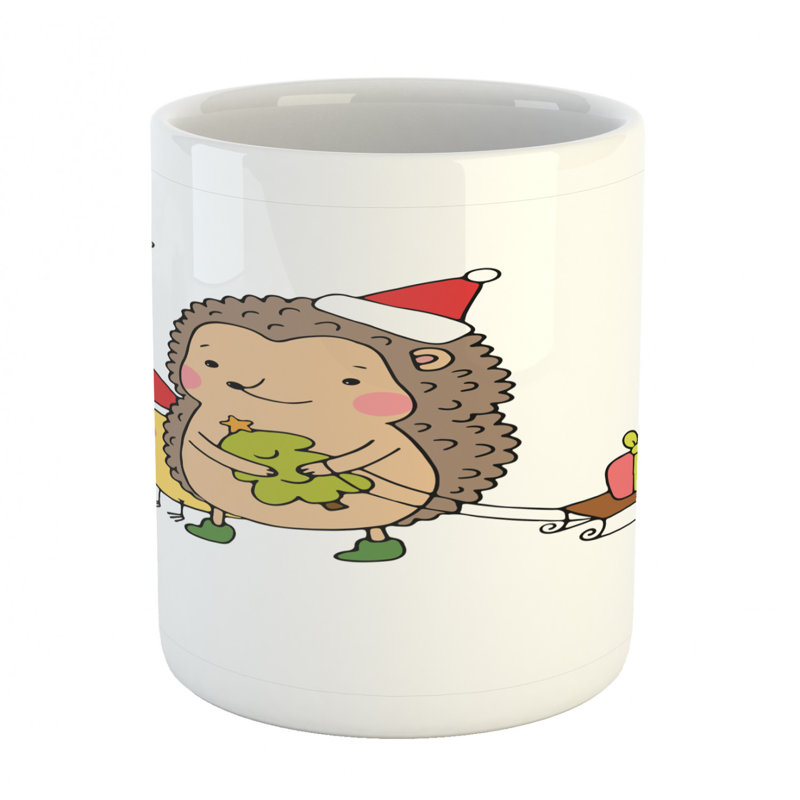 Grande tasse à café hedgehog