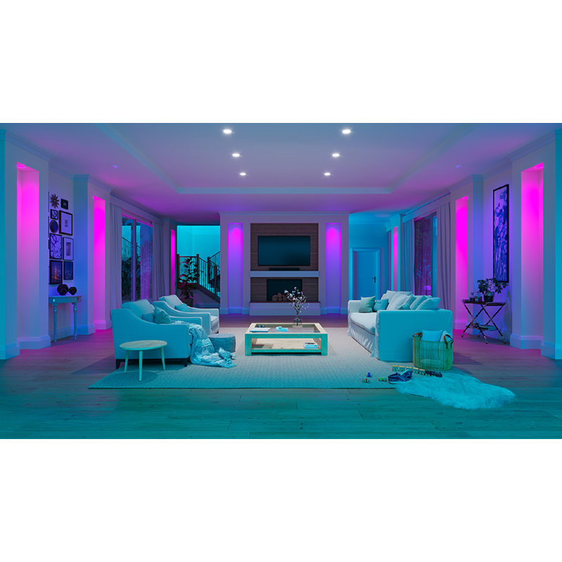 6'' Selectable Color Temperature 11.5 Watt Dimmable Air-Tight LED Retrofit Recessed Lighting Kit