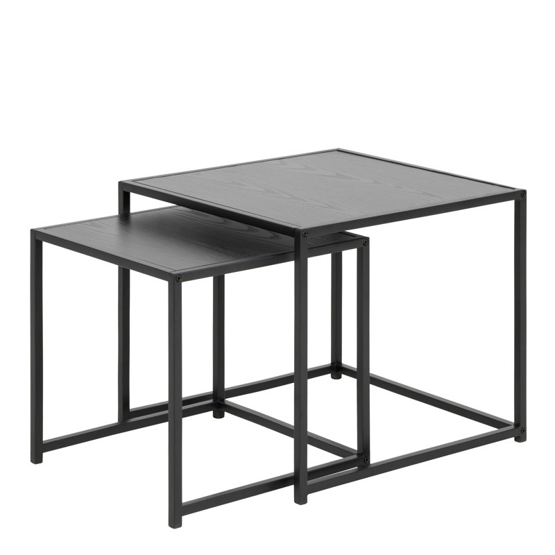 Peydon 2 - Piece Living Room Table Set, Ask Black