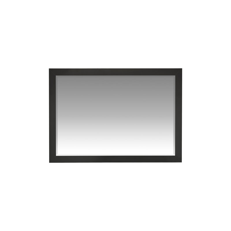 31.5" Mirror, 31.50" x 44", Black
