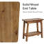 Table de bout en bois massif avec rangement-1887045831