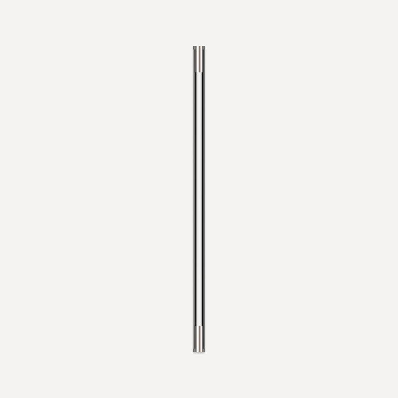 Dimmable LED Bath Bar Vanity Light with Dimmer, Polished Nickel, Fluted