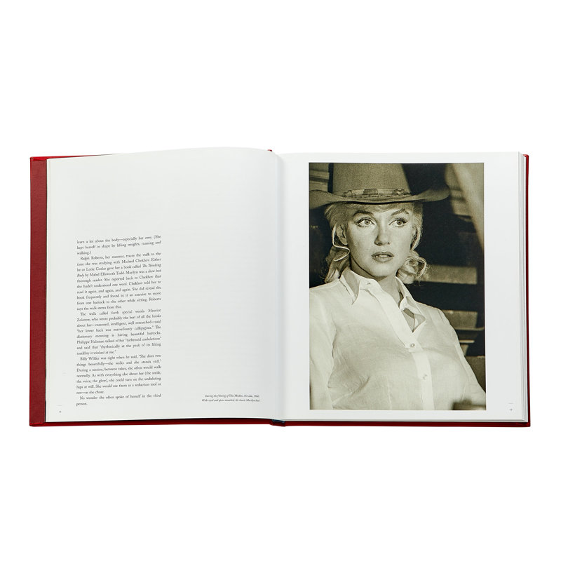 Marilyn Monroe Leather Bound Book