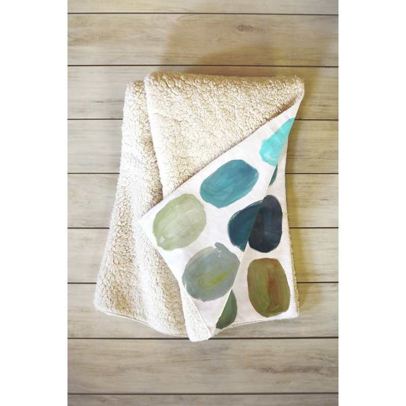 Couverture couleur palette Stephanie Corfee, L 80 po x l 60 po