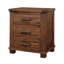 Table de chevet rustique en bois récupéré Cyrielle