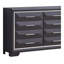 Commode noir G01600-D