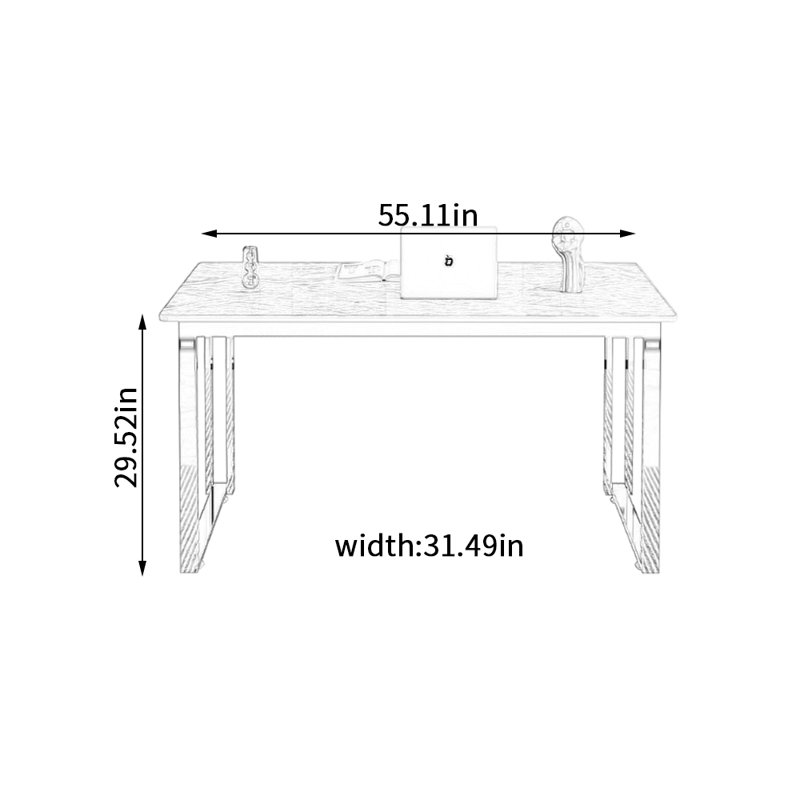 Jacquoline, H 29,52 po x l 55,11 po x P 31,49 po