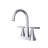 2 Bathroom Sink Faucet, 7.86" Tall, , , Strong Ss304 & Zinc Alloy, Comfortable Abs Handles, Pull-Out Option, Quality Ceramic Cartridge, 1.2 Gpm Flow, 360 Swivel Spout, Deck Mounted, Plate Included,-128772714